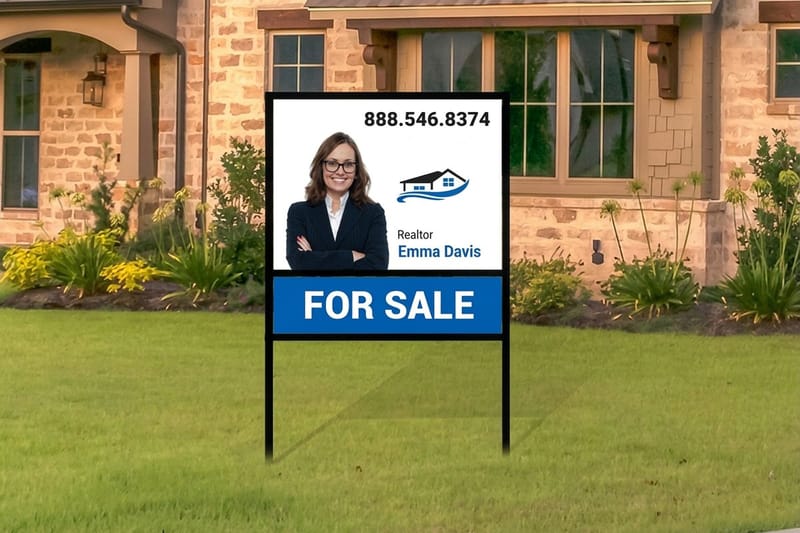 Real Estate H Frame