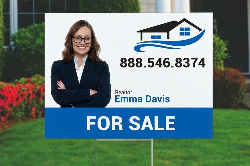 The 7-Piece Real Estate Site Sign Bundle That Sells the Listing From the Curb