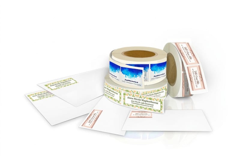 Labels - product examples by 4OVER4.COM