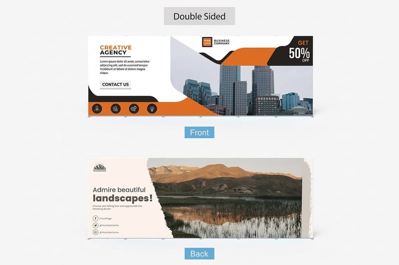 Professional Displays - product examples 2 by 4OVER4.COM