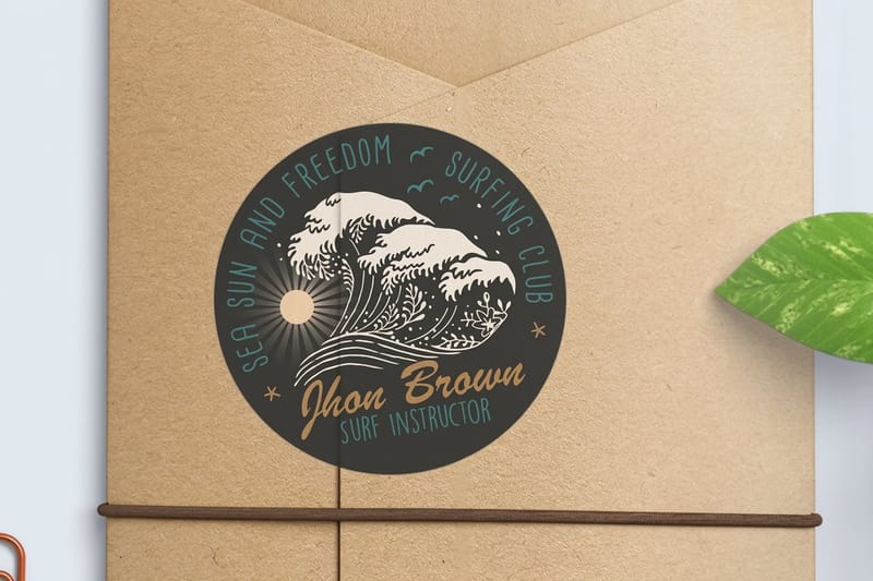 Professional name labels printing - existing_product 2 by 4OVER4.COM