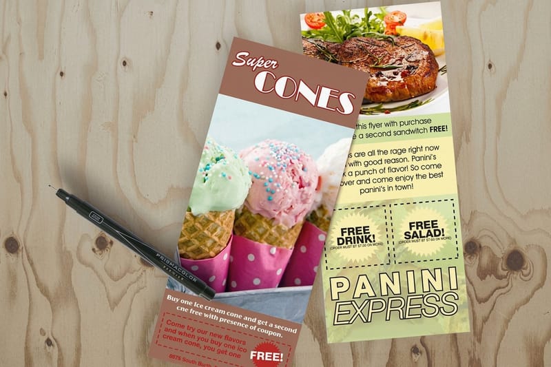 statement stuffers printing - existing_product by 4OVER4.COM
