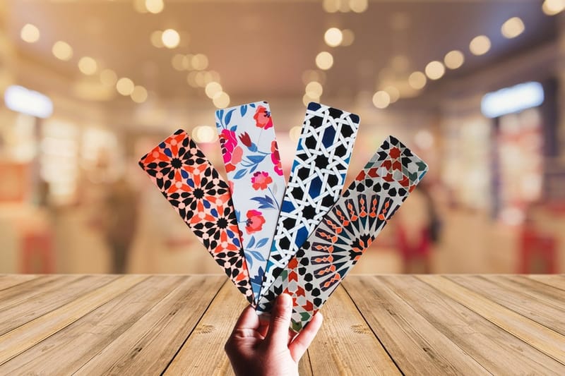Velvet Laminated Bookmarks