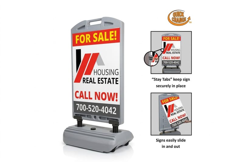 wind signs printing - existing_product by 4OVER4.COM