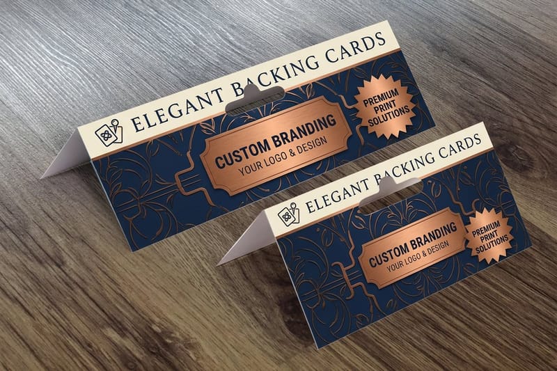Custom header cards printing - new_product 3 by 4OVER4.COM