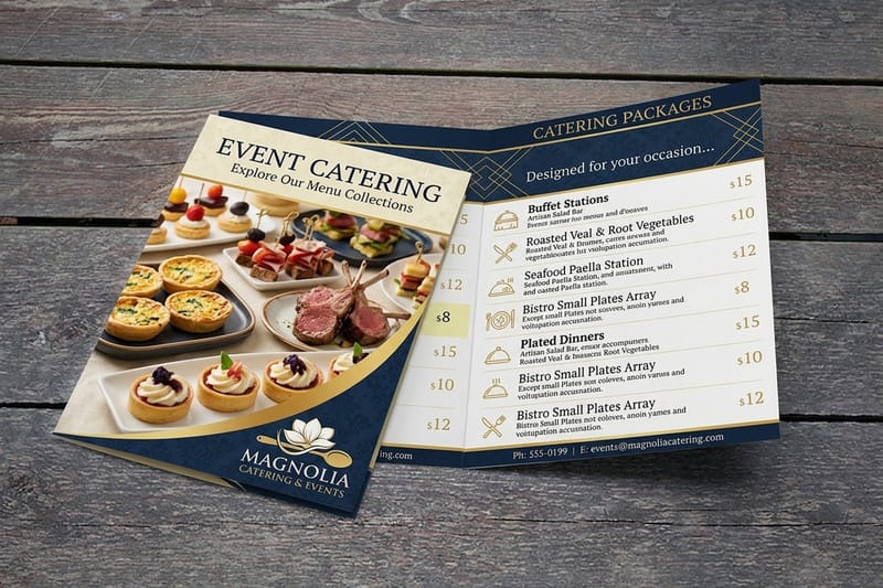 menus printing - new_product by 4OVER4.COM