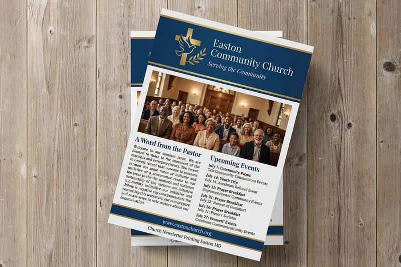 newsletters printing - new_product by 4OVER4.COM