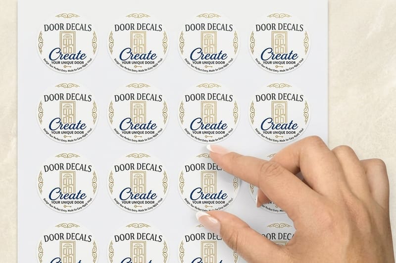 Custom decals printing - new_product 3 by 4OVER4.COM