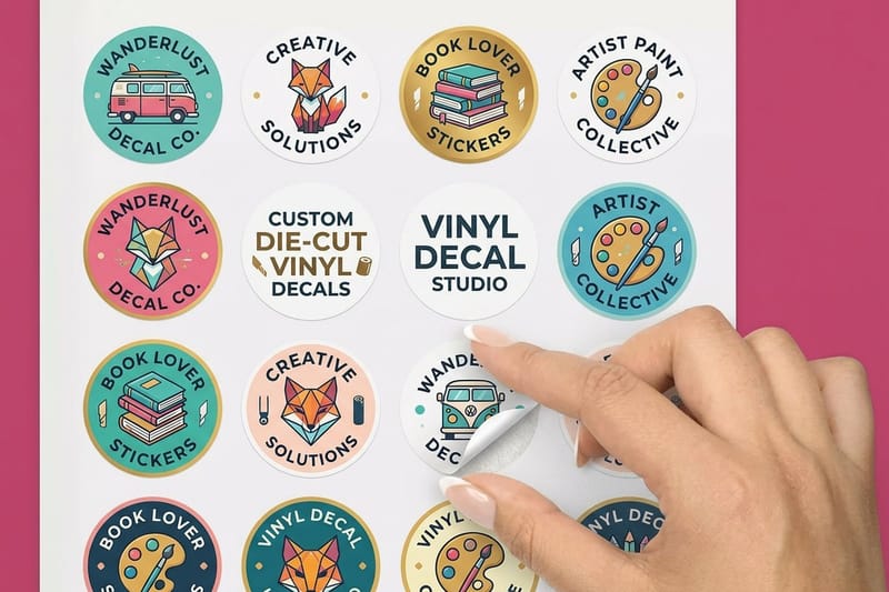 Sticker Printing Guide: Materials and Finishes