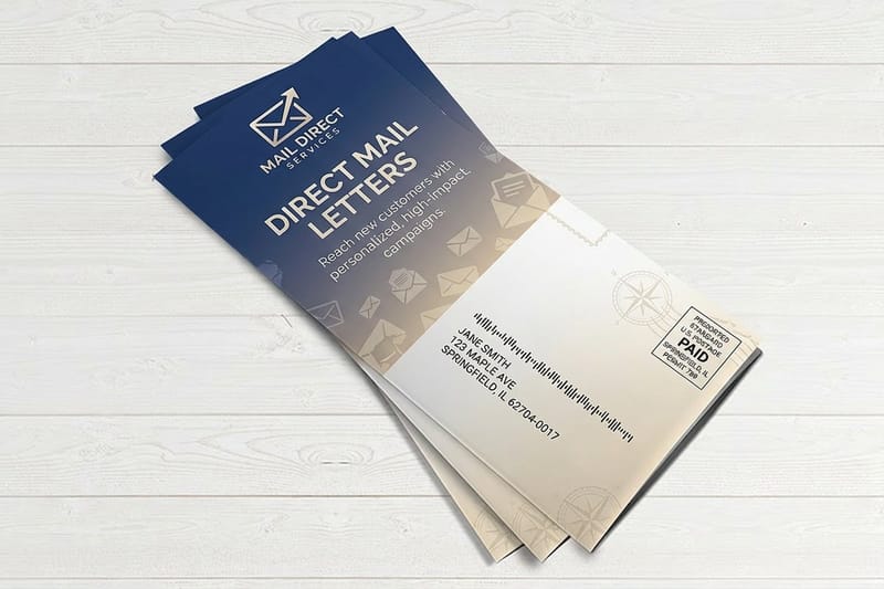 Direct Mail - product examples by 4OVER4.COM