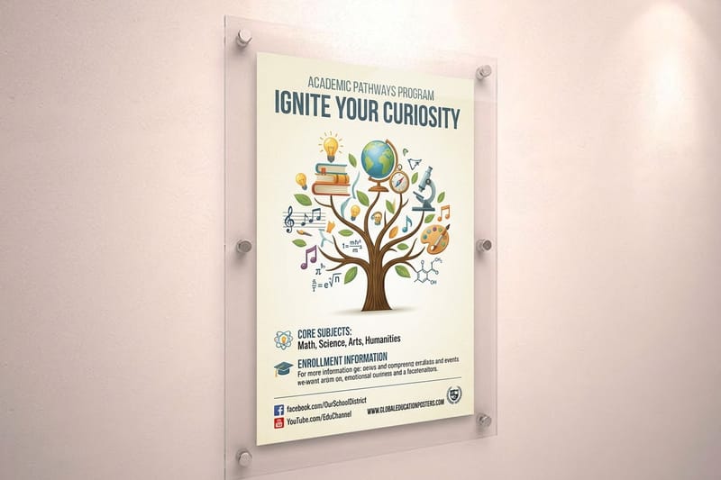 Professional Posters - product examples 2 by 4OVER4.COM