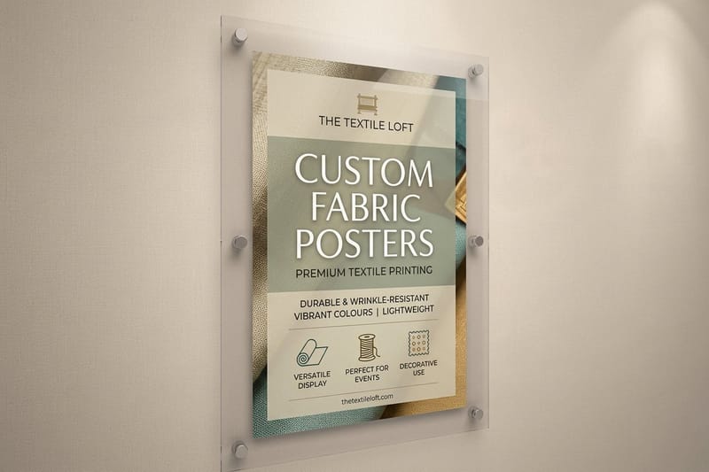Fabric posters