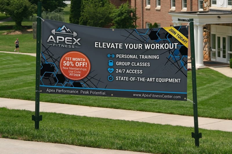 Premium Outdoor Banners Ready