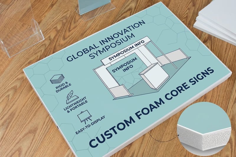 Foam Board Signs for Events, Displays and Presentations