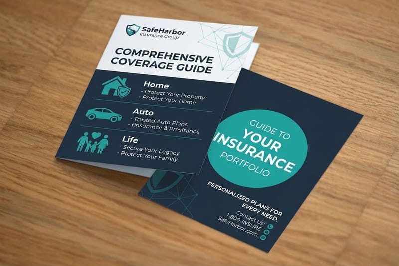 how to fold a brochure - new_product by 4OVER4.COM