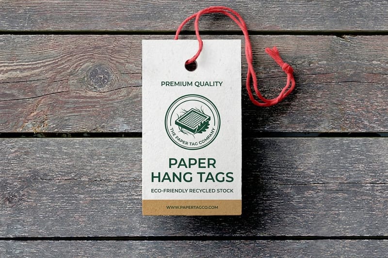 hang tags printing - new_product by 4OVER4.COM