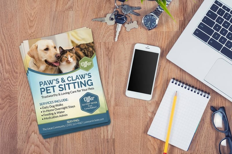 flyer printing - new_product by 4OVER4.COM