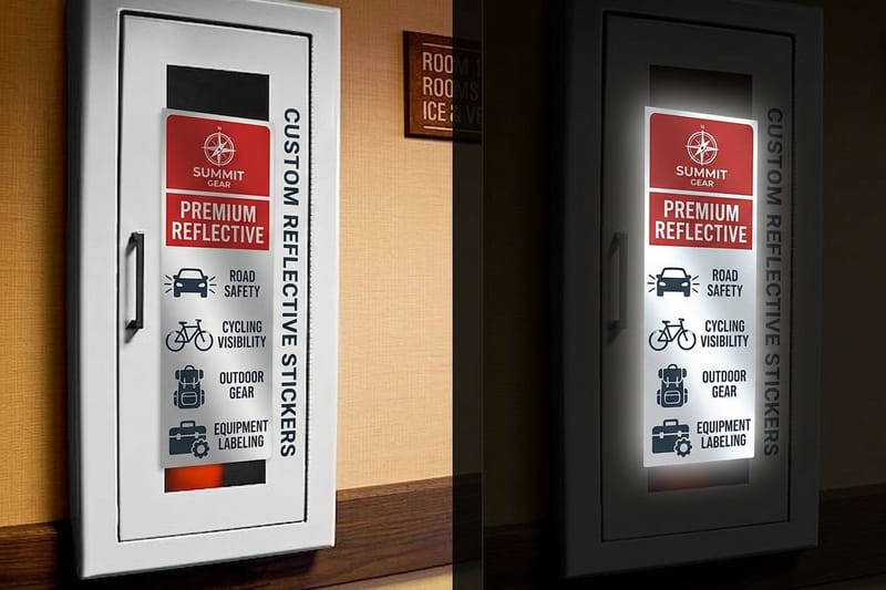 Hard Hat Sticker Placement, Sizing and Materials That Last