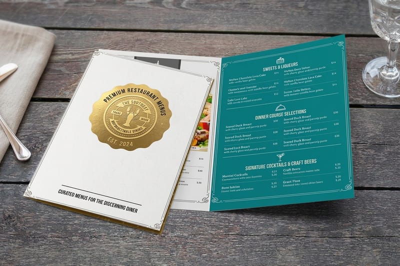 How to Order Custom Paper Placemats for Restaurants and Events