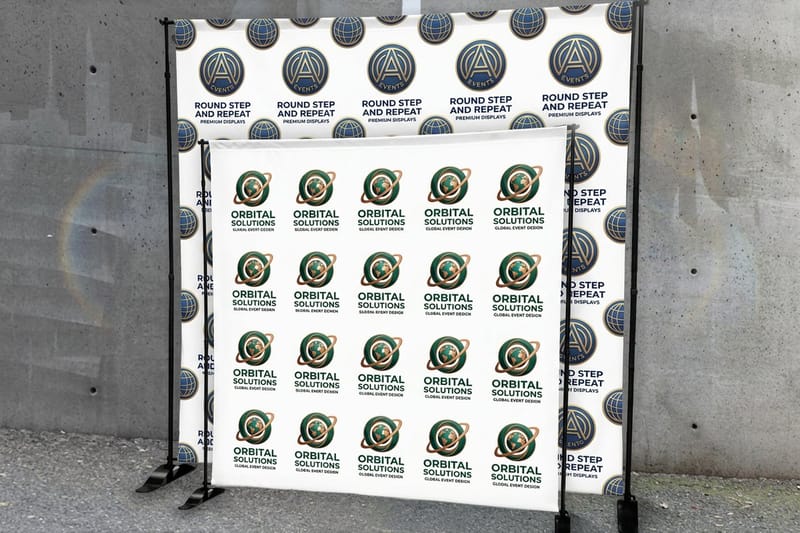 Step and Repeat Sizes That Fit Your Guest Count and Your Ceiling