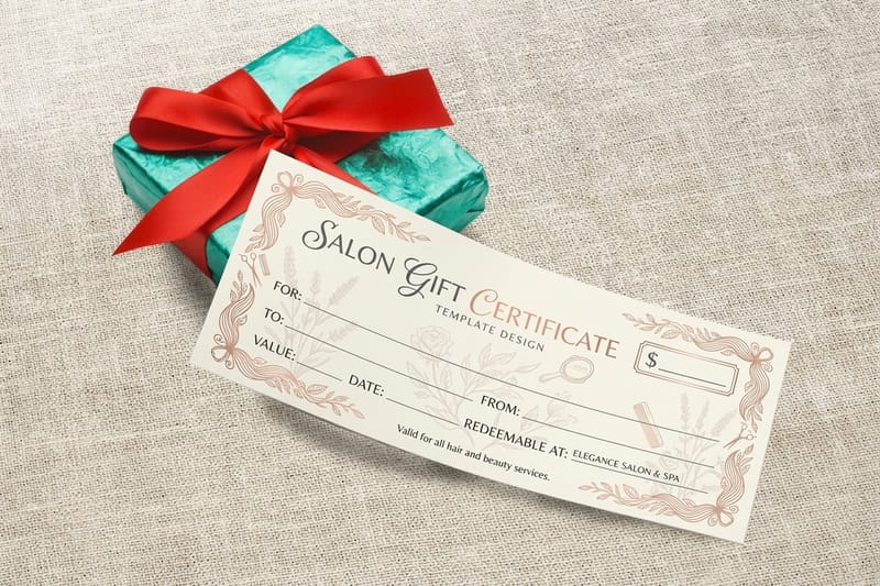 Custom gift certificates printing - new_product 3 by 4OVER4.COM