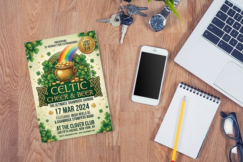 10 St. Patrick's Day Poster and Flyer Design Ideas to Print