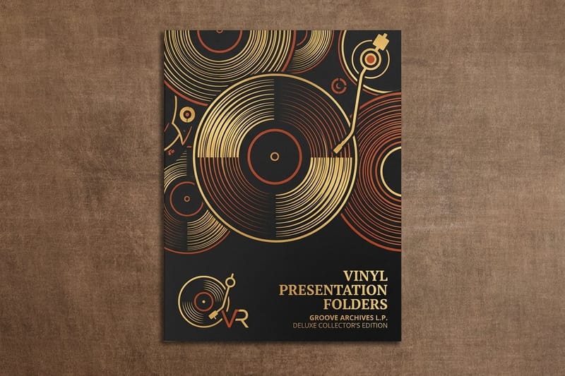 Folder design showcase