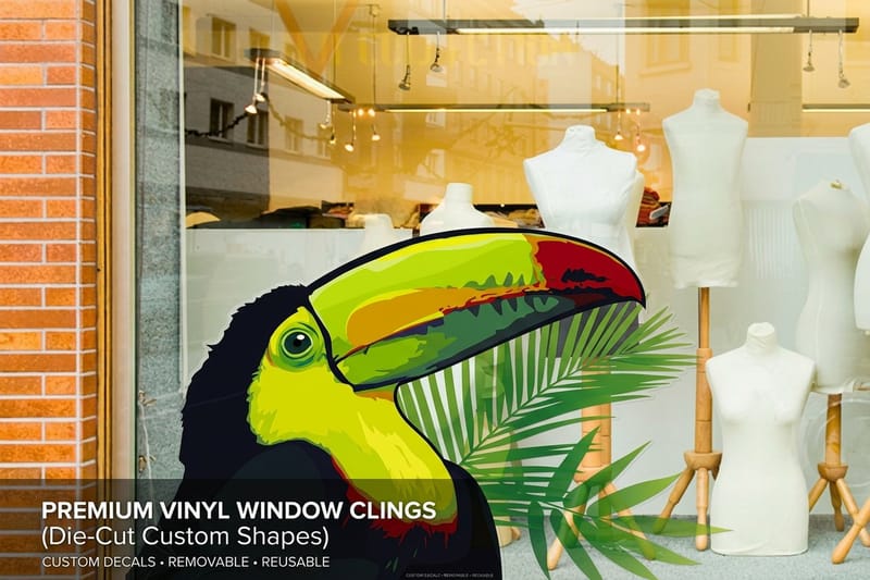 Vinyl Cling vs Vinyl Decal Material, Compared Mil by Mil