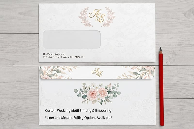 Custom envelopes printing - new_product 3 by 4OVER4.COM