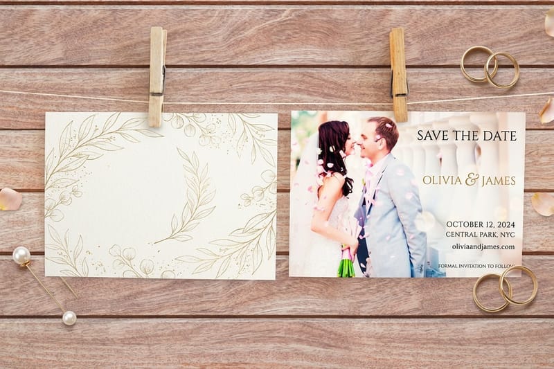 Custom invitation printing - new_product 3 by 4OVER4.COM