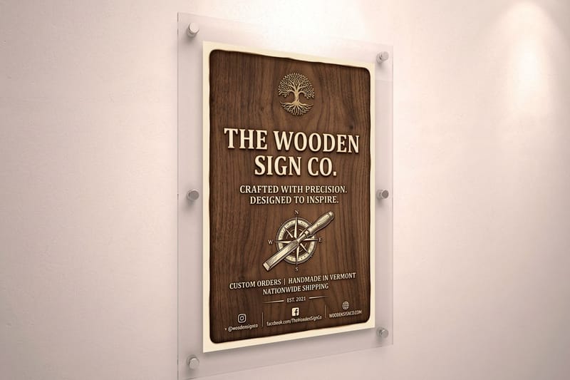 Wood Signs and Wood Look Signage That Last Indoors and Out