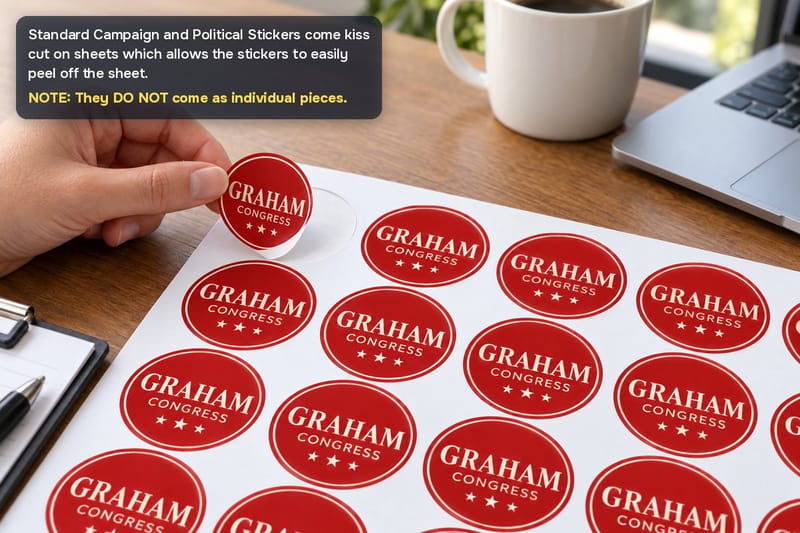 Campaign & Political Stickers
