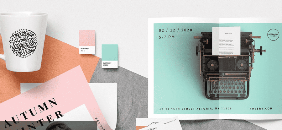 Creative direct mail marketing examples and mailer designs by 4OVER4.COM