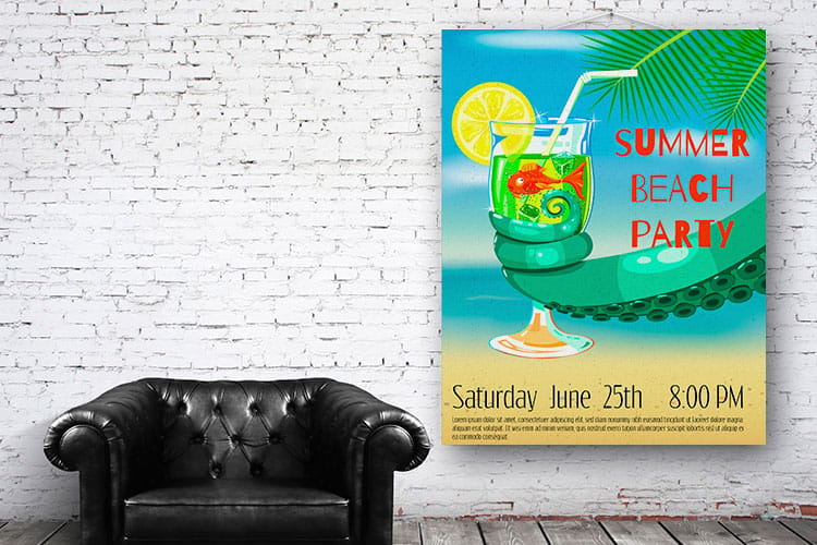 Poster proofing and printing at 4OVER4