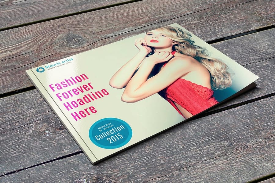 Cover and interior magazine stocks printed by 4OVER4