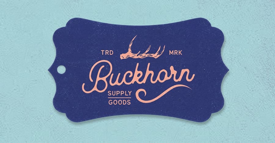 Custom shaped hangtags printed by 4OVER4