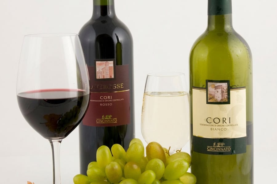 Wine neck label wrap printed by 4OVER4