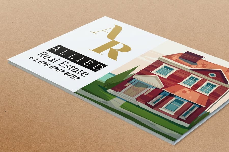 Well printed Coroplast sign with crisp detail from 4OVER4.COM