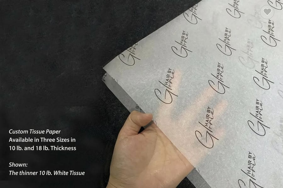 Different weights of printed food wrapping paper from 4OVER4