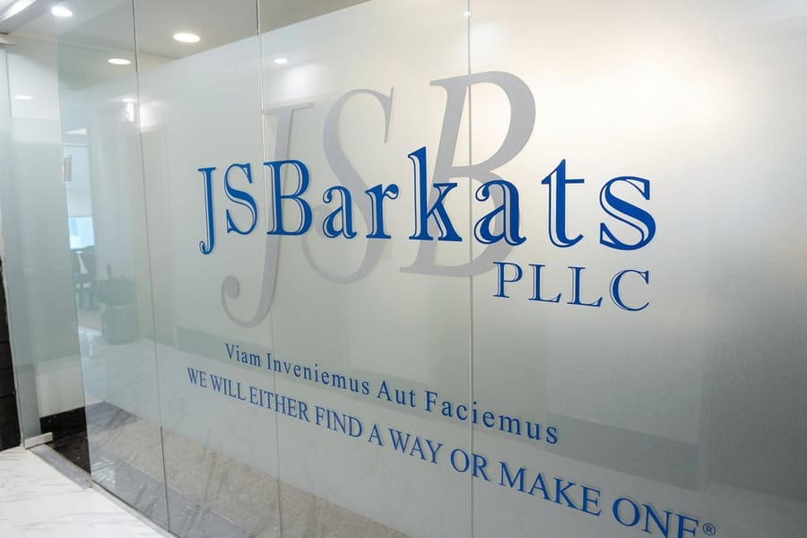 Frosted etched vinyl printed by 4OVER4, an alternative to a banner for glass storefronts and partitions