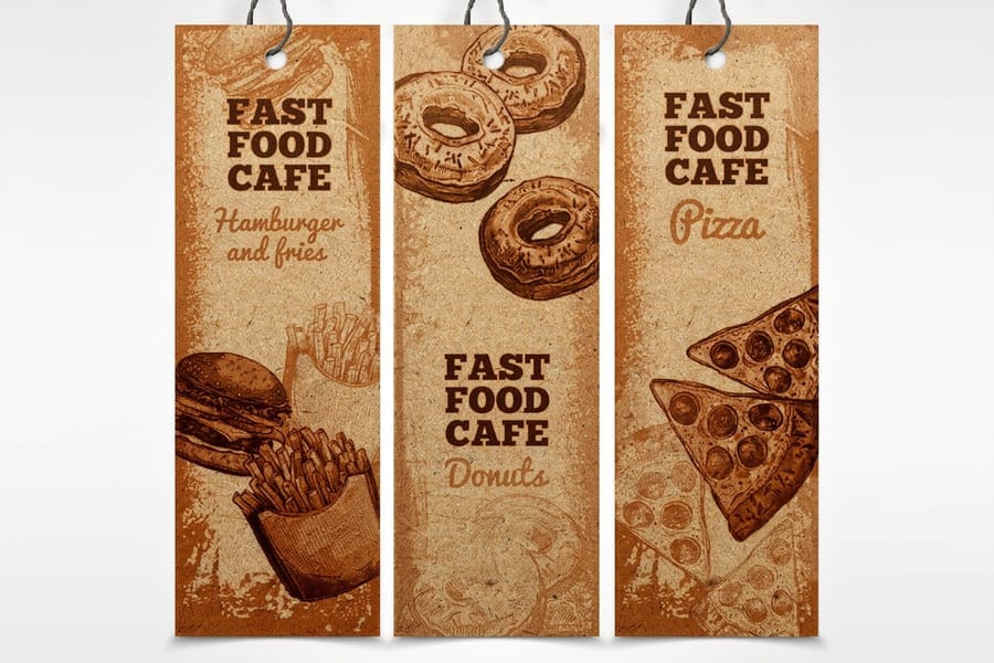 Kraft Bookmarks