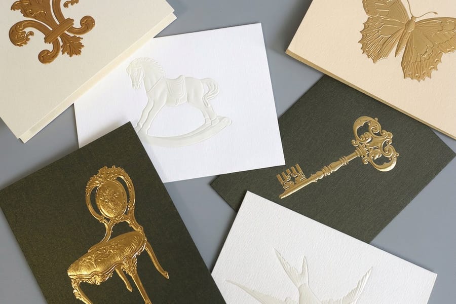 Premium majestic greeting cards printed by 4OVER4