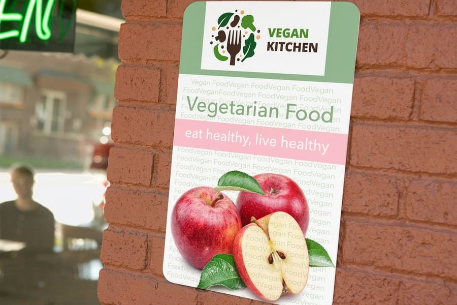 Rigid PVC sign board printed by 4OVER4