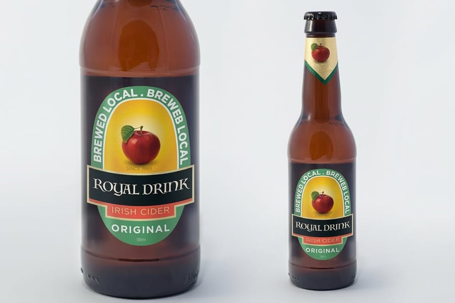 Beverage label print reviewed by a verified 4OVER4.COM customer for color and sharpness