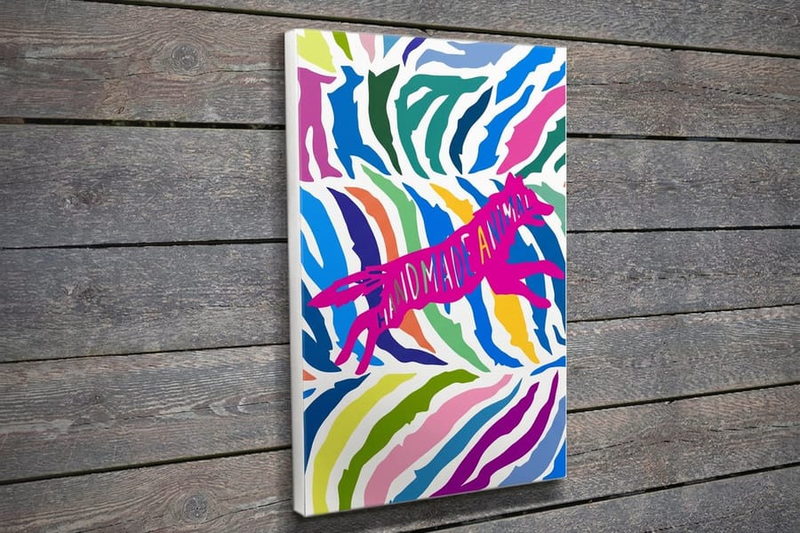 Stretched canvas photo print made by 4OVER4
