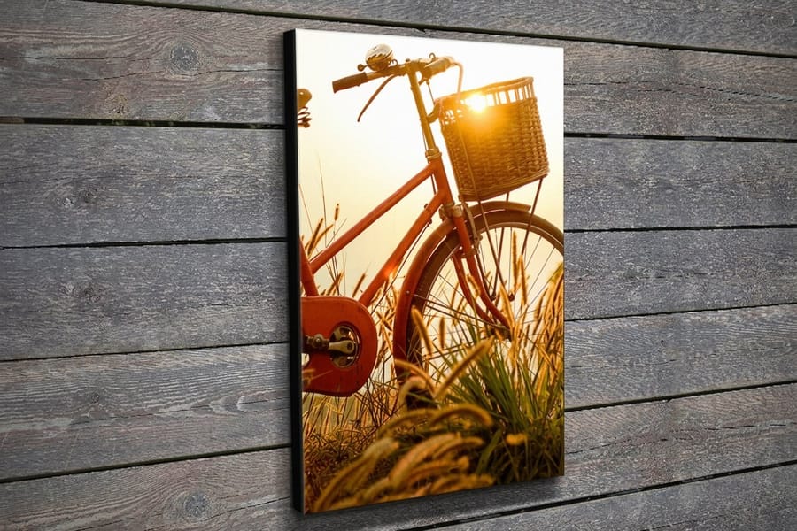 Canvas photo collage printed on stretched canvas by 4OVER4