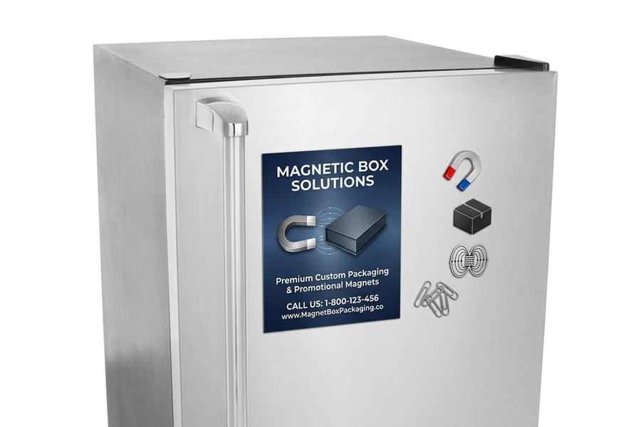 Rigid magnetic closure gift box printed by 4OVER4