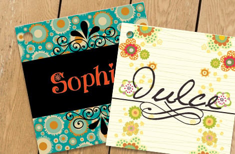 Kraft hang tags from 4OVER4 showing genuine tactile paper texture