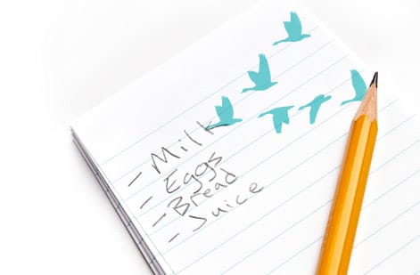 Custom notepads in a range of sizes printed by 4OVER4