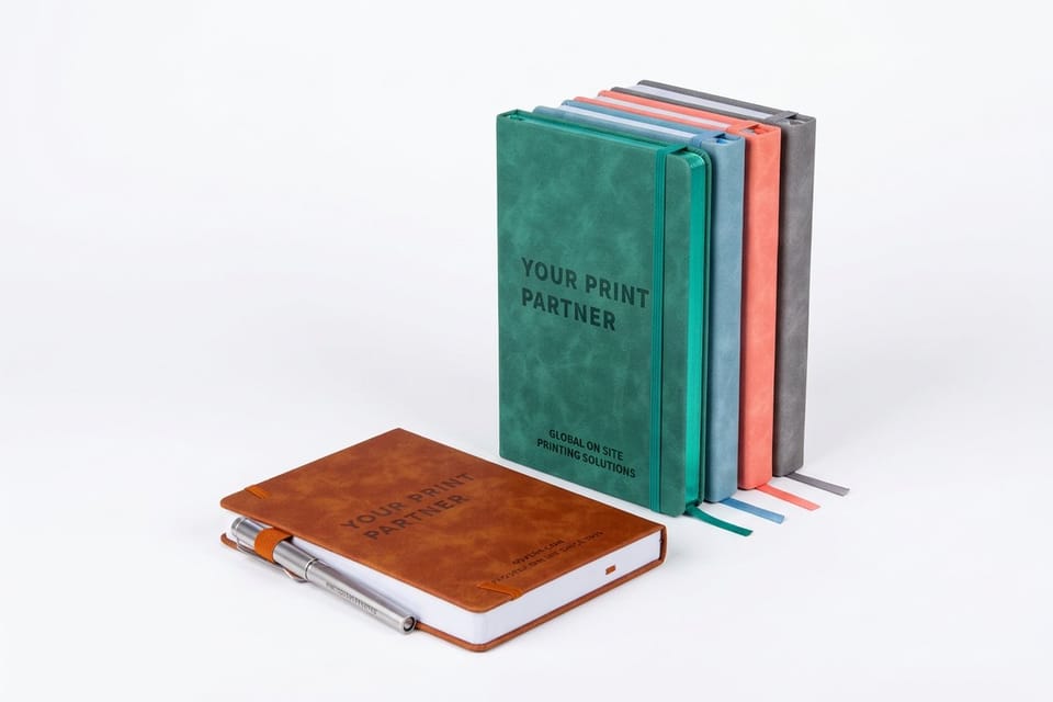 Leather Journals printed by 4OVER4.COM